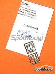 Profil24: Detail 1/24 scale - Pedals - photo-etched parts - 2 units image