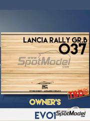 RC Books: Book - Lancia Rally 037 Group B - Owner's Edition EVO1