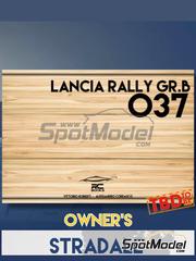 RC Books: Book - Lancia Rally 037 Group B - Owner's Edition STRADALE