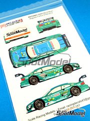 Racing Decals 43: Marking / livery 1/24 scale - BMW M3 sponsored by Castrol #7 - Augusto Farfus (BR) - DTM - Deutsche Tourenwagen Masters 2013 - water slide decals and assembly instructions - for Revell references REV07082, 80-7082, REV07178 and 80-7178