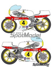 Ragged Edge Designs: Decals 1/12 scale - Yamaha YZR500 sponsored by Yamaha #4 - Johnny Cecotto (VE) - World Championship 1979