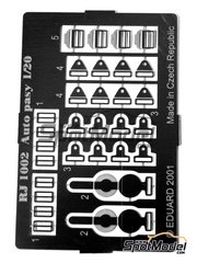 Reji Model: Detail 1/20 scale - Harnesses buckles - photo-etched parts