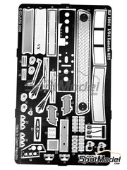 Reji Model: Set de mejora y detallado escala 1/24 - Lancia 037 Rally - fotograbados y manual de instrucciones - para las referencias de Hasegawa 20264, 20277, 20299, 20399, 20414, 20447, 20485, 20523, 20566, 20584, 20631, 20681, 20775, 25030, CR-30, 25030.OUTLET, 25031, CR-31, 52305, SP505, HACR30, 25030 y CR-30