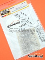 Reji Model: Detail up set 1/24 scale - BMW 3,5 CSL - photo-etched parts and assembly instructions - for Arii kit