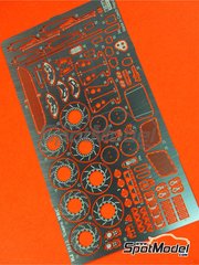 Reji Model: Set de mejora y detallado escala 1/24 - Citroen Xsara WRC  - fotograbados y manual de instrucciones - para la referencia de Heller 80769