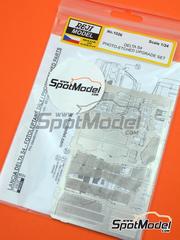 Reji Model: Set de mejora y detallado escala 1/24 - Lancia Delta S4 - fotograbados y manual de instrucciones - para las referencias de Beemax Model Kits B24020, 09885, 098851 y BX24034, o las referencias de Nunu PN24005 y PN24030