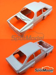 Reji Model: Bodywork 1/24 scale - Ford Escort Mk. II Zakspeed RS1800 - resin parts - for ESCI references 3009, 3021 and 3049, or Italeri references 3650, IT3650, ITA3650 and 3655, or Revell references REV07374 and 7374