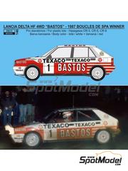 1/43 Kit LANCIA DELTA 4WD  Rally Boucle de Spa Snijers 1987 KIT 