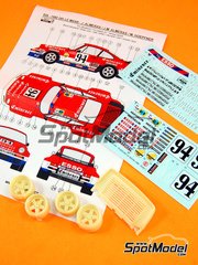 Reji Model: Decoracin escala 1/24 - Porsche 934 Turbo RSR Grupo 4 Equipo Almeras patrocinado por Eminence N 94 - Jean-Marie Almras (FR) + Jacques Almras (FR) + Marianne Hoepfner (FR) - 24 Horas de Le Mans 1980 - piezas de resina, calcas de agua y manual de instrucciones - para las referencias de Tamiya TAM24328 y TAM24334