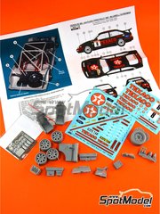 Reji Model: Marking / livery 1/24 scale - Ford Sierra RS Cosworth Group A Ford Texaco Motorsport Team sponsored by Texaco #8 - Mark Lovell (GB) + Roger Freeman (GB) - Ypres Rally 1987 - photo-etched parts, resin parts, water slide decals, assembly instructions and painting instructions - for Tamiya references TAM24080 and TAM24081