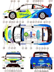 rally car model kits