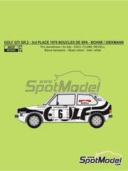 USCP 24T056: Transkit 1/24 scale - Volkswagen Golf 3 Variant - for Fujimi  references FJ03242, FJ03699, FJ12484, RS-47, FJ126180, 12618 and RS-47  (ref. 24T056)