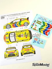 Reji Model: Marking / livery 1/32 scale - Ford Fiesta WRC sponsored by Ludo Mobil #15 - Henning Solberg (NO) + Ilka Minor-Petrasko (AT) - ADAC Deutschland Rally 2011 - for Airfix reference A03413