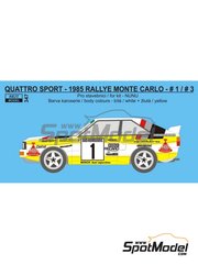 DECALS 1/43 REF 704 CITROEN XSARA WRC SEBASTIEN LOEB RALLYE MONTE CARLO 2004 
