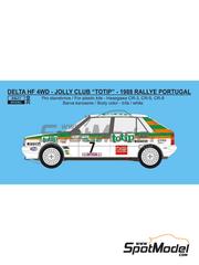 Complements and substitution decals for MG Metro Rallye Portugal