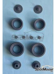 Reji Model: Rims 1/24 scale - BBS for Ford Zakspeed Capri Group 5 - 3D printed parts - for Tamiya references TAM24014, TAM24274, TAM24329 and TAM24376 - 4 units