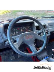 Reji Model: Volante escala 1/24 - Peugeot 205 GTI - Volante 3 brazos - piezas impresas en 3D - para la referencia de Heller 82705 - 1 unidades