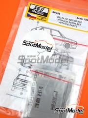 Reji Model: Transkit 1/24 scale - Lancia Delta HF Integrale - photo-etched parts, resin parts and assembly instructions - for Hasegawa references 20289, 20343, 25005, CR-5, 20573, 20710, 25208 and HACR08, or Italeri references 4709 and 4712