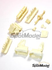 Reji Model: Motor escala 1/24 - Lancia Stratos HF - piezas de resina - para las referencias de Hasegawa 20217, 20261, 20268, 20282, 20361, HA20361, 20440, CR-32, 20499, 20561, 20598, 20653, 20692, 20737, 21215, HC-15, 25032, CR-32, 25036, CR-36, HACR32, HA-CR32, HACR33, 25033, CR-33, HACR36, 25036 y CR-36, o la referencia de Tamiya TAM14006