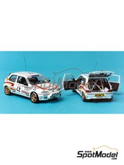 Renaissance Models: Car scale model kit 1/43 scale - Peugeot 106 Xsi #42 - Gilles Panizzi (FR) + Herv� Panizzi (FR) - Tour de Corse 1993 - resin multimaterial kit