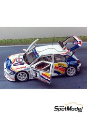 Renaissance Models: Car scale model kit 1/43 scale - Peugeot 306 Maxi sponsored by Champion #3 - Laurent Thorin (FR), Sabir Gany (FR) - Rally National des G�ants 1997 - photo-etched parts, resin parts, rubber parts, turned metal parts, vacuum formed parts, water slide decals and assembly instructions