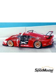 Renaissance Models: Car scale model kit 1/43 scale - Porsche 911 GT1 BMS Scuderia Italia Team sponsored by Playpiso, Lucchini #27 - Pierluigi Martini (IT) + Christian Pescatori (IT) + Ant�nio de Azevedo Hermann (BR) - 24 Hours Le Mans 1997 - photo-etched parts, resin parts, rubber parts, turned metal parts, vacuum formed parts, water slide decals and assembly instructions