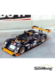 Renaissance Models: Car scale model kit 1/43 scale - TWR WSC95 Joest Racing Team sponsored by Sanex #7 - Davy Jones (US) + Alexander Wurz (AT) + Manuel Reuter (DE) - 24 Hours Le Mans 1996 - photo-etched parts, resin parts, rubber parts, water slide decals and assembly instructions
