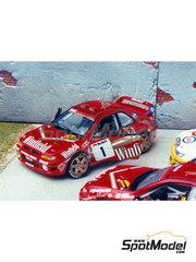 1:43 decal Racing43:Subaru Impreza WRC-Winfield-Rally Condroz 1997