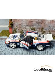 Renaissance Models: Car scale model kit 1/43 scale - Porsche 911 SCRS sponsored by Rothmans - Henri Toivonen (FI) + Ian Grindrod (GB) - Ypres Rally 1984 - resin multimaterial kit
