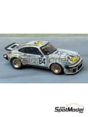 Renaissance Models: Car scale model kit 1/43 scale - Porsche 911 Turbo RSR Type 934 sponsored by Lois #84 - Ren� Metge (FR) + Anne-Charlotte Verney (FR) + Patrick Bardinon (FR) - 24 Hours Le Mans 1979 - metal parts, photo-etched parts, resin parts, rubber parts, turned metal parts, vacuum formed parts, water slide decals and assembly instructions