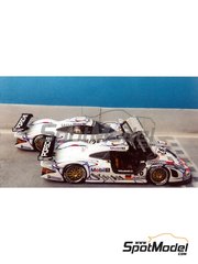 Renaissance Models: Car scale model kit 1/43 scale - Porsche 911 GT1 Porsche AG Team sponsored by Mobil1 #25, 26 - Uwe Alzen (DE) + Robert 'Bob' Wollek (FR) + J�rg M�ller (DE), Allan McNish (GB) + St�phane Ortelli (MC) + Laurent Aiello (FR) - 24 Hours Le Mans 1998 - photo-etched parts, resin parts, rubber parts, turned metal parts, vacuum formed parts, water slide decals, white metal parts and assembly instructions