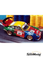 Renaissance Models: Car scale model kit 1/43 scale - Porsche 911 GT2 Krauss Race Sports International Team #61 - Michael Trunk (DE) + Ernst Palmberger (DE) + Bernhard M�ller (DE) - 24 Hours Le Mans 1998 - photo-etched parts, resin parts, rubber parts, turned metal parts, vacuum formed parts, water slide decals, white metal parts, assembly instructions and painting instructions