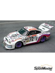 Renaissance Models: Maqueta de coche escala 1/43 - Porsche 935 Equipo Dick Barbour patrocinado por Wynn's N� 72 - Michael Sherwin (US) + Robert Kirby (US) + Bob Harmon (US) - 24 Horas de Le Mans 1980 - fotograbados, piezas de resina, piezas de goma, piezas de metal torneado, piezas vacuformadas, calcas de agua, piezas de metal blanco y manual de instrucciones