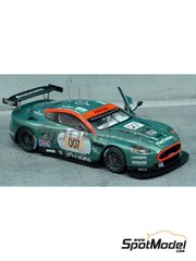 Renaissance Models: Car scale model kit 1/43 scale - Aston Martin DBR9 Aston Martin Racing Team sponsored by PlayStation #007, 009 - Toms Enge (CZ) + Darren Turner (GB) + Andrea Piccini (IT), Pedro Lamy (PT) + Stphane Sarrazin (FR) + Stphane Ortelli (MC) - 24 Hours Le Mans 2006 - photo-etched parts, resin parts, rubber parts, turned metal parts, vacuum formed parts, water slide decals, other materials and assembly instructions