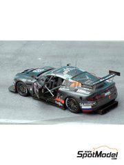 Renaissance Models: Car scale model kit 1/43 scale - Aston Martin DBR9 Russian Age Racing Team sponsored by Trafigura #62 - Nelson Piquet Jr. (BR) + Antonio Garcia (ES) + David Brabham (AU) - 24 Hours Le Mans 2006 - photo-etched parts, resin parts, rubber parts, turned metal parts, vacuum formed parts, water slide decals, other materials and assembly instructions