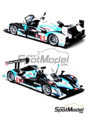 Renaissance Models: Car scale model kit 1/43 scale - Peugeot 908 HDI FAP Peugeot Sport Total Team #7, 8, 9 - Christian Klien (AT) + Pedro Lamy (PT) + Nicolas Minassian (FR), Sbastien Bourdais (FR) + Franck Montagny (FR) + Stphane Sarrazin (FR), David Brabham (AU) + Marc Gene (ES) + Alexander Wurz (AT) - 24 Hours Le Mans 2009 - photo-etched parts, resin parts, rubber parts, turned metal parts, vacuum formed parts, water slide decals, other materials and assembly instructions