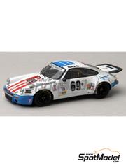 Renaissance Models: Car scale model kit 1/43 scale - Porsche 911 Carrera RSR sponsored by Swinford Motors Ltd #69 - Nick Faure (GB) + John Cooper (GB) + Jean 'Beurlys' Blaton (BE) - 24 Hours Le Mans 1975 - photo-etched parts, resin parts, rubber parts, turned metal parts, vacuum formed parts, water slide decals, white metal parts, other materials and assembly instructions