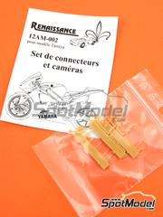 Renaissance Models: Detail 1/12 scale - Connectors and cameras for Moto GP - resin parts - 23 units