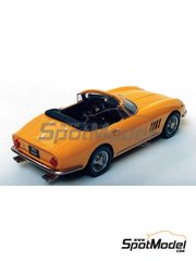 Renaissance Models: Car scale model kit 1/24 scale - Ferrari 275 GTB/4 Spyder - NART - resin multimaterial kit