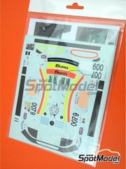 Renaissance Models: Decoraci�n escala 1/24 - Aston Martin DBR9 Equipo Aston Martin Racing patrocinado por PlayStation N� 007, 009 - Tom�s Enge (CZ) + Darren Turner (GB) + Andrea Piccini (IT), St�phane Ortelli (MC) + St�phane Sarrazin (FR) + Pedro Lamy (PT) - 24 Horas de Le Mans 2006 - calcas de agua y manual de instrucciones - para las referencias de Renaissance Models 24-24, 24/24 y 24-24-BODY