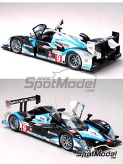 Renaissance Models: Car scale model kit 1/24 scale - Peugeot 908 HDI FAP sponsored by Total, XBox #7, 8, 9 - Christian Klien (AT) + Pedro Lamy (PT) + Nicolas Minassian (FR), Sbastien Bourdais (FR) + Franck Montagny (FR) + Stphane Sarrazin (FR), David Brabham (AU) + Marc Gene (ES) + Alexander Wurz (AT) - 24 Hours Le Mans 2009 - photo-etched parts, resin parts, rubber parts, vacuum formed parts, water slide decals, other materials and assembly instructions