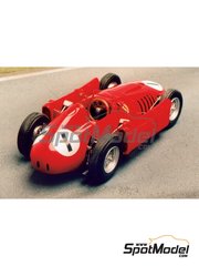 Renaissance Models: Car scale model kit 1/43 scale - Lancia D50 Scuderia Lancia Team #1, 6, 26, 28, 30, 32 - Mike Hawthorn (GB), Alberto Ascari (IT), Luigi Villoresi (IT), Eugenio Castellotti (IT), Louis Chiron (FR) - Formula 1 World Championship 1955 - photo-etched parts, resin parts, rubber parts, turned metal parts, vacuum formed parts, water slide decals, white metal parts and assembly instructions