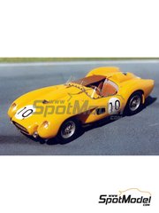 Renaissance Models: Car scale model kit 1/43 scale - Ferrari 250 Testa Rossa TR 57 customer - 24 Hours Le Mans 1958 and 1959 - resin multimaterial kit
