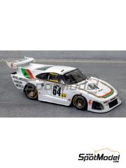 Renaissance Models: Maqueta de coche escala 1/43 - Porsche 935 K3/80 Equipo Kremer patrocinado por Mexico N� 64 - Edgar D�ren (DE) + Antonio Contreras (MX) + Billy Sprowls (US) - 24 Horas de Le Mans 1982 - fotograbados, piezas de resina, piezas de goma, piezas vacuformadas, calcas de agua y manual de instrucciones