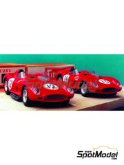 Renaissance Models: Car scale model kit 1/43 scale - Ferrari 250 Testa Rossa TR59 0770-0772  - resin multimaterial kit