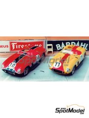 Renaissance Models: Car scale model kit 1/43 scale - Ferrari 290 MM #10, 11 - 24 Hours Le Mans 1957 - resin multimaterial kit