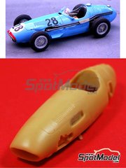 Renaissance Models: Car scale model kit 1/43 scale - Maserati 250F #28 - Louis Rosier (FR) - Belgian Formula 1 Grand Prix 1954 - resin multimaterial kit