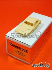 Renaissance Models: Car scale model kit 1/43 scale - Osca MT4 2AD Coupe Automobili Osca Team #48 - Mario Damonte (IT) + Pierre-Louis 'Held' Dreyfus (FR) - 24 Hours Le Mans 1953 - metal parts, photo-etched parts, resin parts, rubber parts, turned metal parts, vacuum formed parts, water slide decals, white metal parts, assembly instructions and painting instructions
