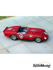 Renaissance Models: Maqueta de coche escala 1/43 - Ferrari 250 Testa Rossa TRI 61 Equipo Scuderia SSS Republica di Venezia N� 23 - Joakim "Jo" Bonnier (SE) + Lucien Bianchi (BE) - 12 Horas de Sebring 1962 - fotograbados, piezas de resina, piezas de goma, piezas de metal torneado, calcas de agua, piezas de metal blanco y manual de instrucciones