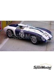 Renaissance Models: Car scale model kit 1/43 scale - Ferrari 500TR #22 - Franois Picard (FR) + Robert Tappan (US) - 24 Hours Le Mans 1956 - photo-etched parts, resin parts, rubber parts, turned metal parts, vacuum formed parts, water slide decals, white metal parts and assembly instructions